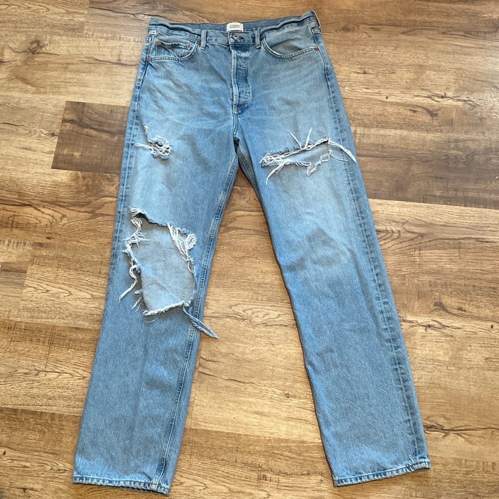 Citizens of Humanity Eva Jean Distressed Size 30